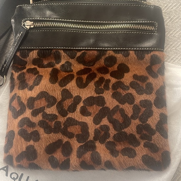 Aqua Madonna Animal Print Crossbody - Picture 2 of 5
